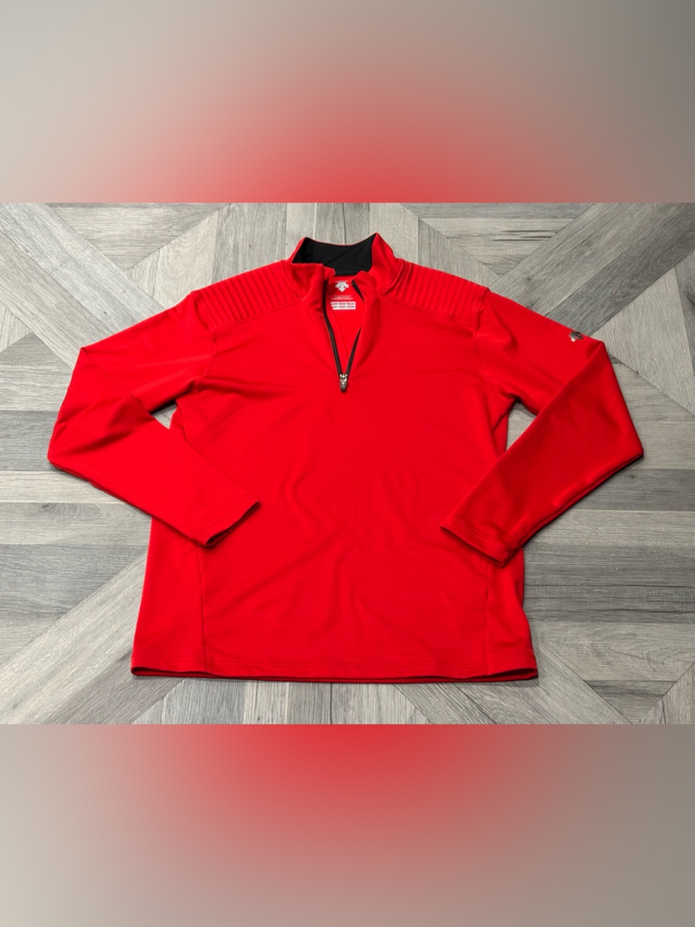 DESCENTE MENS PICCARD T-NECK
, Size M